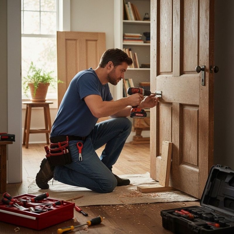 Door Hinge Repair detail